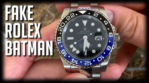 fake batman rolex